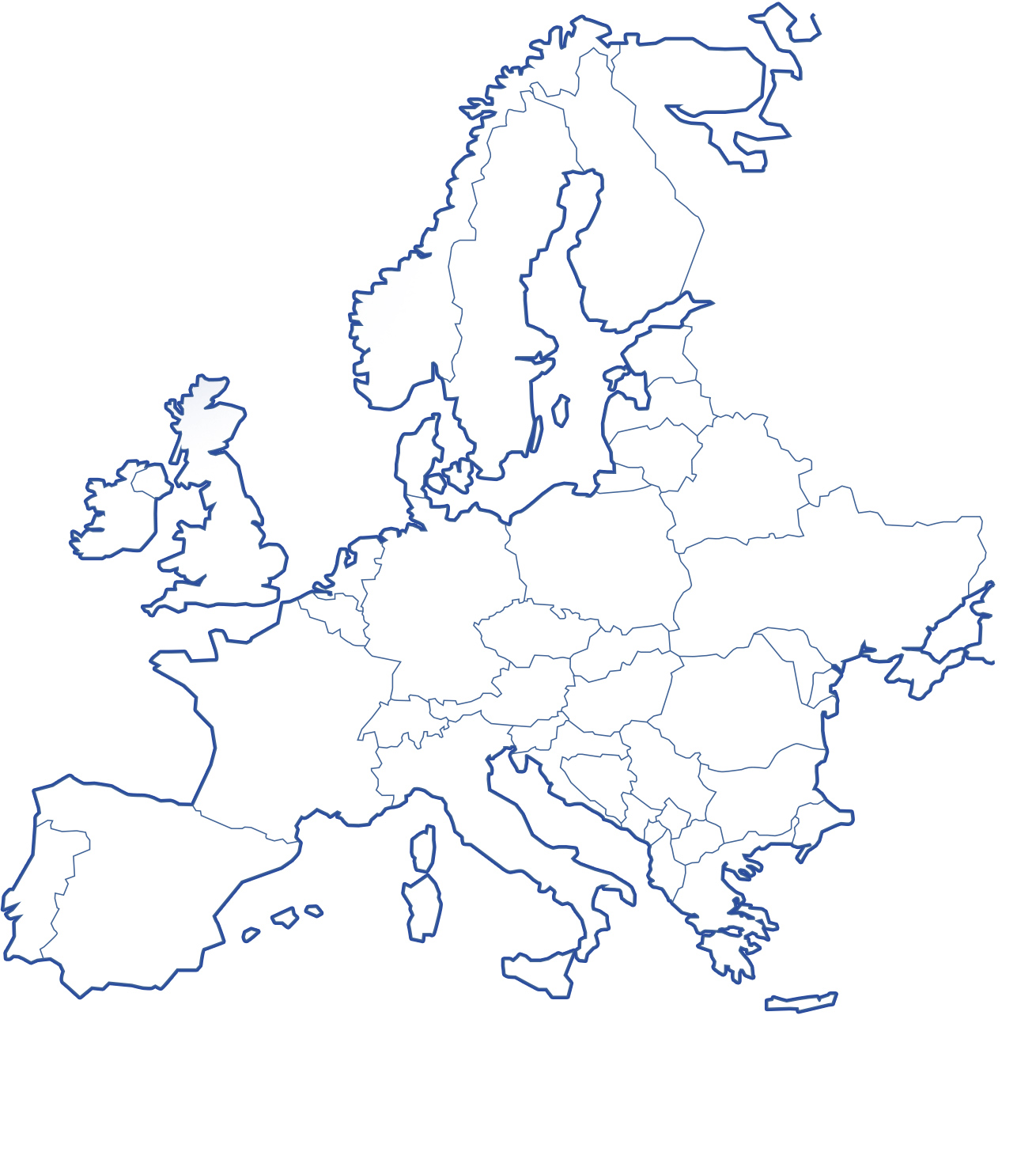 SiNANO Europe Map