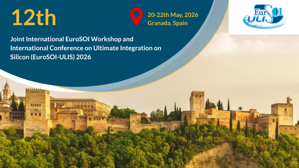 EuroSOI-ULIS 2026 : Second Call for Papers